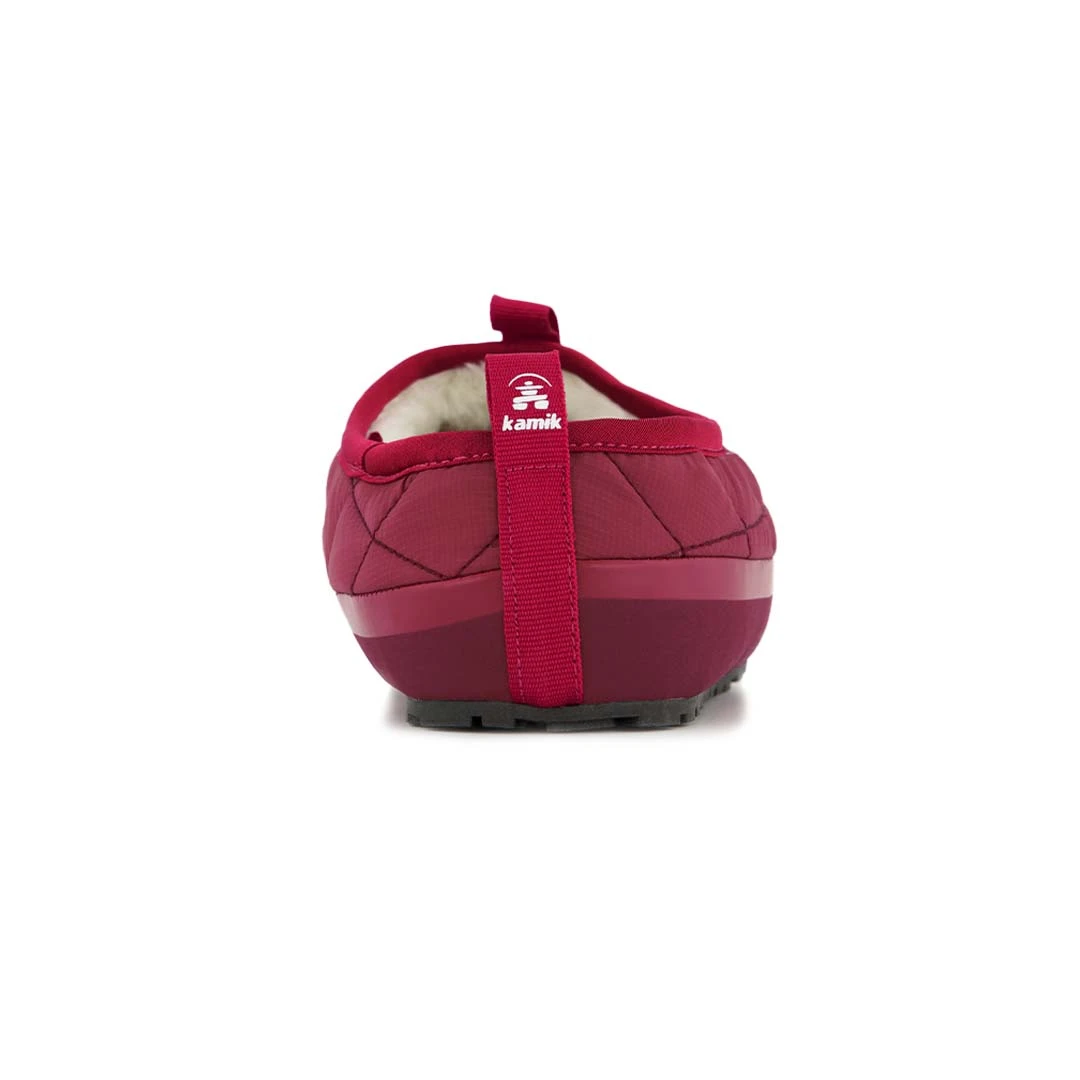 Kamik - Women's Puffy Slippers (HK2105N RED) 4 Kamik - Women's Puffy Slippers (HK2105N RED) - Image 4